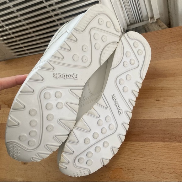 Reebok Classic 906 size 7.5 Leather White *no shoelaces* - Picture 6 of 9